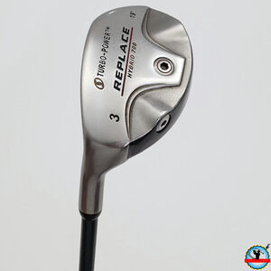 Left-Handed Turbo Power Replace 700 3-Hybrid 19 Regular Graphite Shaft 39.5"